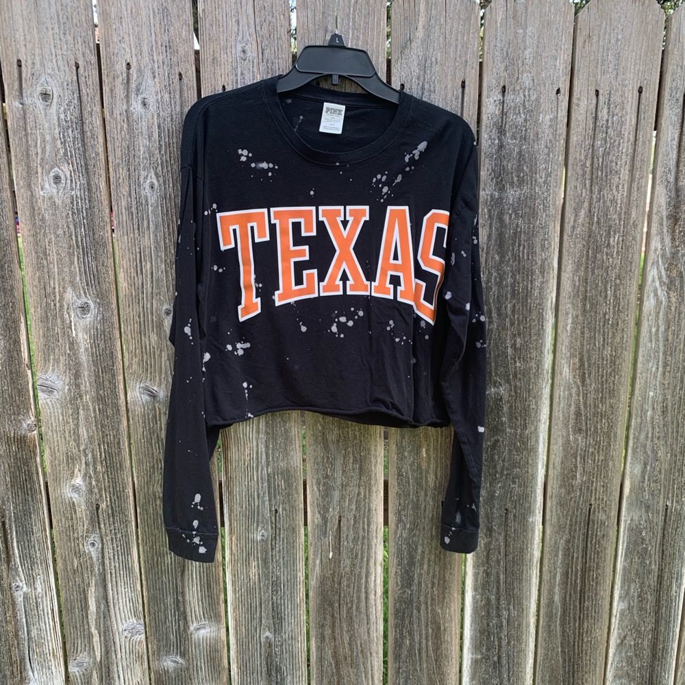 PINK Texas Crop Top
